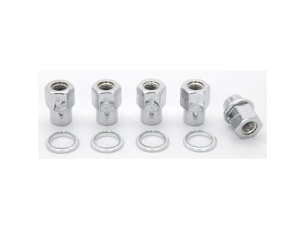 WELD RACING Lug Nuts 12mm x 1.5 RH Open End w/Washers (5pk) P/N 601
