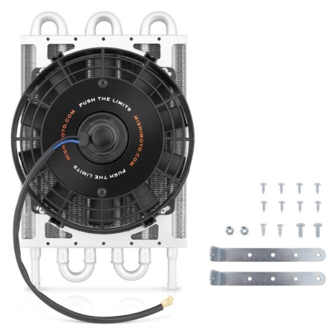Mishimoto Heavy Duty Transmission Cooler With Electric Fan MMOC-F