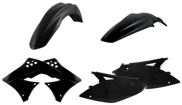 Acerbis 2141770001 Plastic Kit, Black fits KX450F 09-10 | eBay