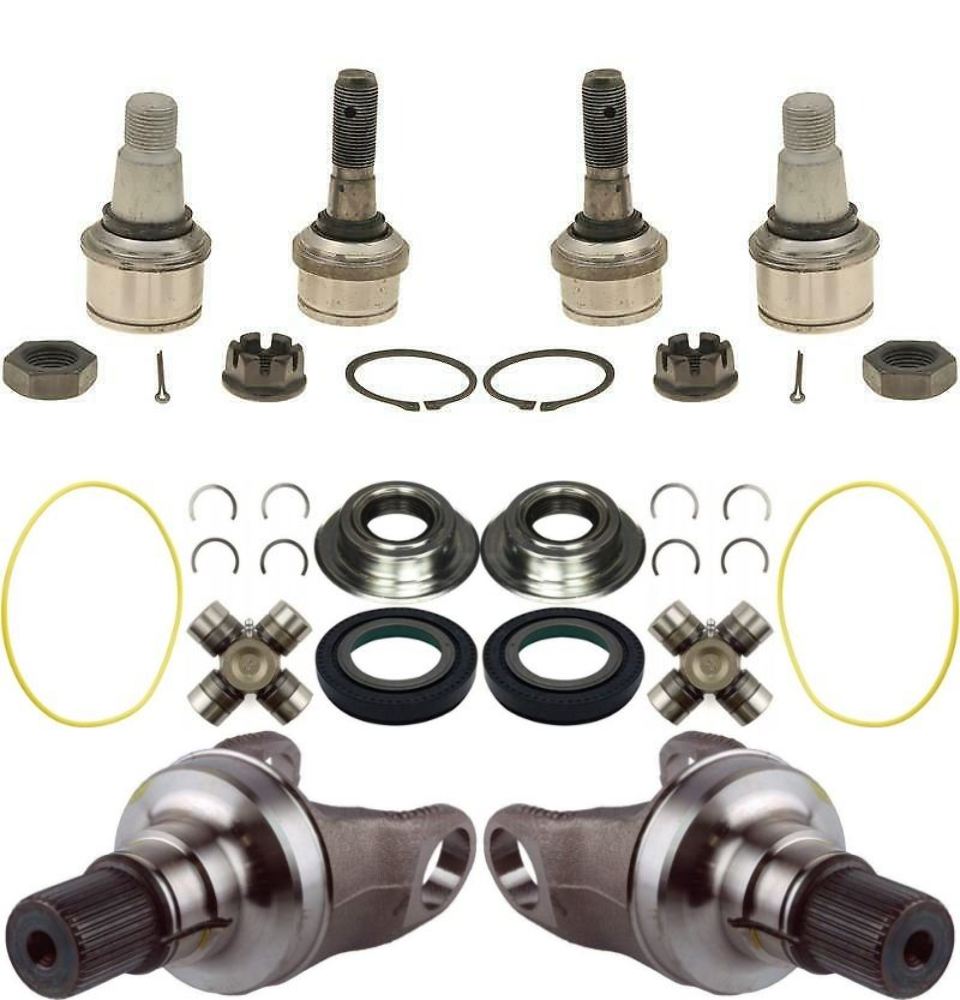 Dana Super 60 Axle Stubs/ Seals / Ball Joints and U Joints For 0514 F