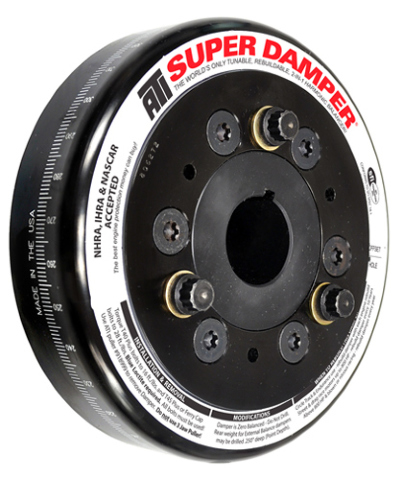 ATI Damper Fit|6.325in|Steel|Chevy SB / 90 Deg V6|409|Pont 4Cyl|3 Ring|1Pc