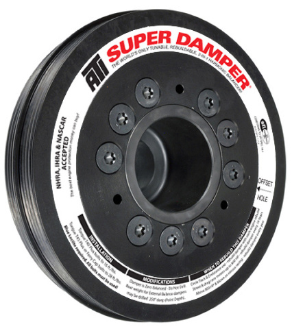 ATI Damper Fit|6.78in|Alum|(2) 4 Grv|Eclipse|4G63 w/Integral Lower Cam Drive