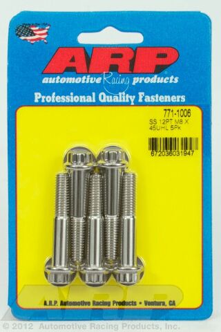 ARP for M8 x 1.25 x 45 12pt SS bolts 771-1006