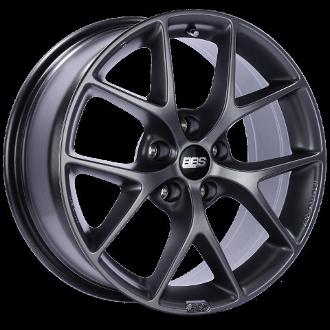 BBS SR 17x7.5 5x112 ET45 Satin Grey Wheel -82mm