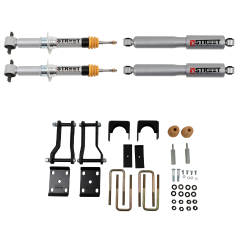 Belltech LOWERING Kit Fit 2019+ Ford Ranger 4WD 2in Front/4in Rear