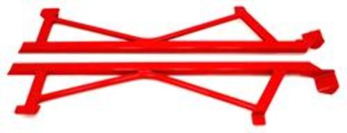 BMR Fits 05-14 S197 Mustang Weld-On Boxed Subframe Connectors - Red