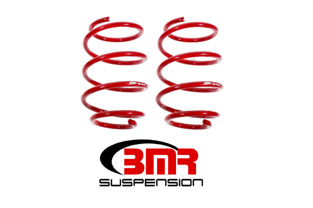BMR Fit 16-17 6th Gen Camaro V8 Front Performance Version Lowering Springs - Red