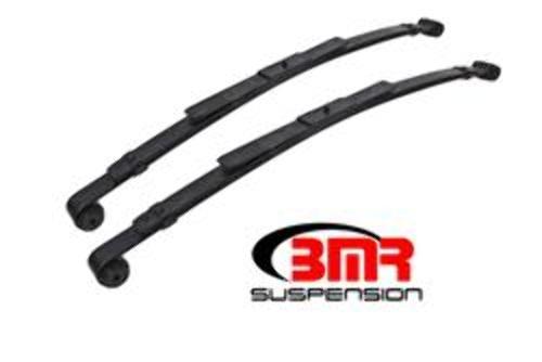 BMR Fits 67-69 1st Gen F-Body Rear Lowering Leaf Springs (2in Drop) - Black