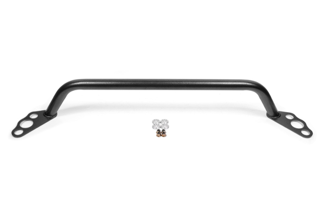 BMR Fit 08-18 Dodge Challenger Rear Strut Tower Brace - Black Hammertone