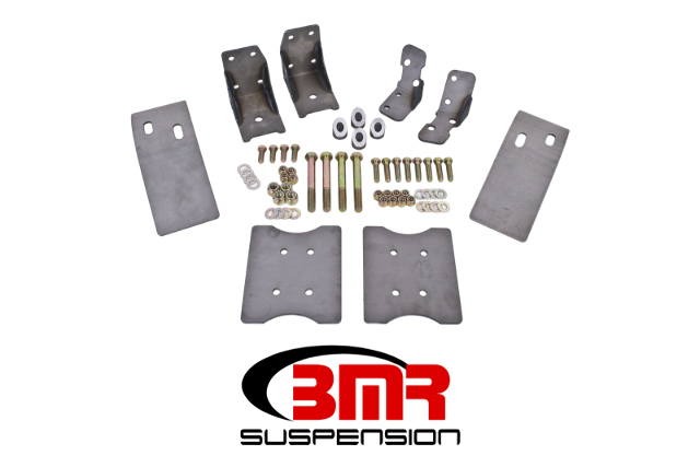 BMR Fit 79-04 Fox Mustang Torque Box Reinforcement Plate Kit  - Natural