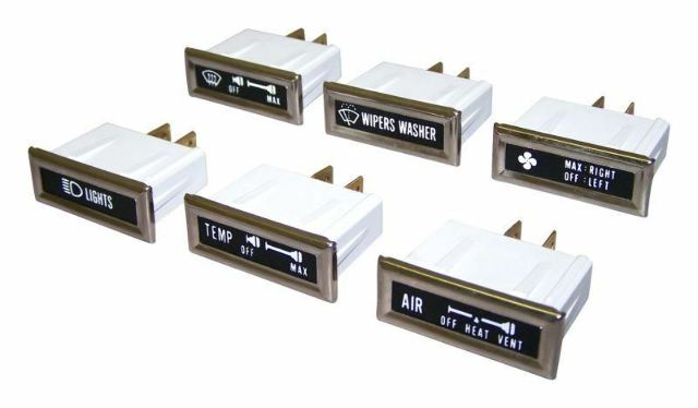 CROWN AUTOMOTIVE 5752813K DASH LIGHT KIT
