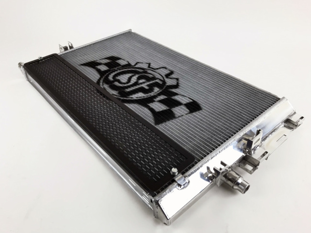 CSF Fit 2015+ Mercedes C63 AMG (W205) Front Mount Heat Exchanger w/Rock Guard