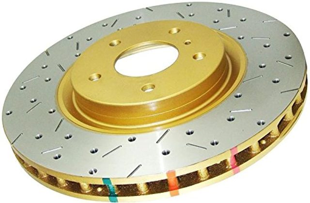 DBA 42314BLKXS 4000 Series XS (premium cross-drilled & slotted) Front Vented (Each) 2009-2011 Infiniti G37