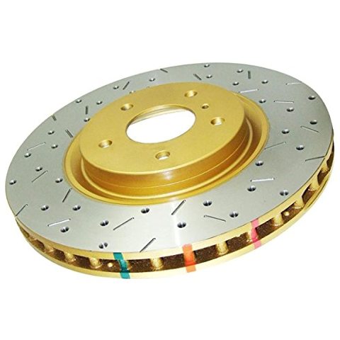 DBA 42315BLKXS 4000 Series XS (premium cross-drilled & slotted) Rear Vented (Each) 2009-2011 Infiniti G37