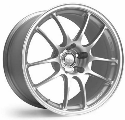 Enkei PF01 17x8 5x114.3 50mm offset Silver Wheel