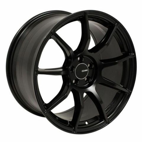 Enkei TS9 18x8.5 5x114.3 35mm Offset 72.6mm Bore Black Wheel