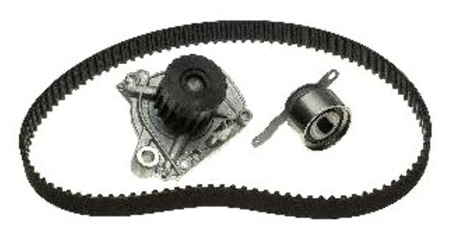 Gates Timing Belt Tensioner | Water Pump Kit Fit 97-00 Acura EL / 96-00 Civic 1.6L
