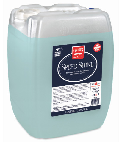 Griots Garage Speed Shine - 5 Gallons