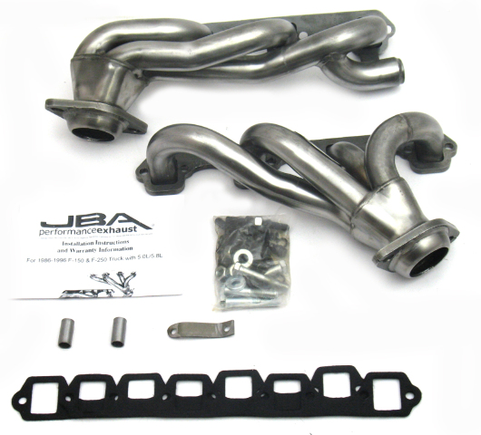 JBA Fits 87-96 Ford F-150 5.8L SBF 1-5/8in Primary Raw 409SS Cat4Ward Header