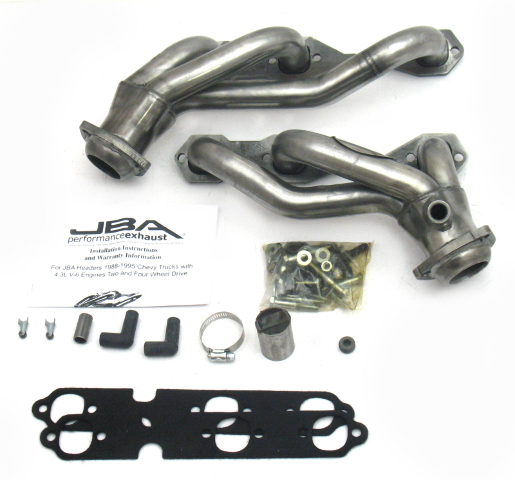 JBA Header Fit 88-95 GM Truck 4.3L V6 w/o A.I.R. Injection 1-1/2in Primary
