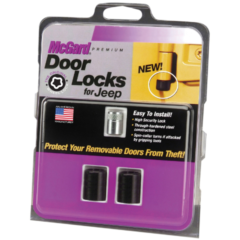 McGard Fit 97-06 Jeep Wangler TJ / Unlimited LJ 2-Door Lock Set - (2 Locks)