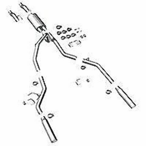 Magnaflow Cat-Back Exhaust System Fit 2011 Ford F150 3.7L SC/SB