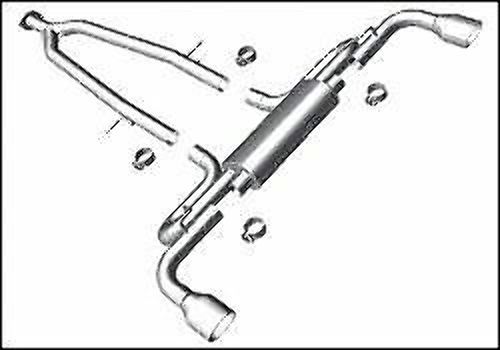Magnaflow Cat-Back Exhaust System Fit 02-08 Fit Lexus SC430 4.3L