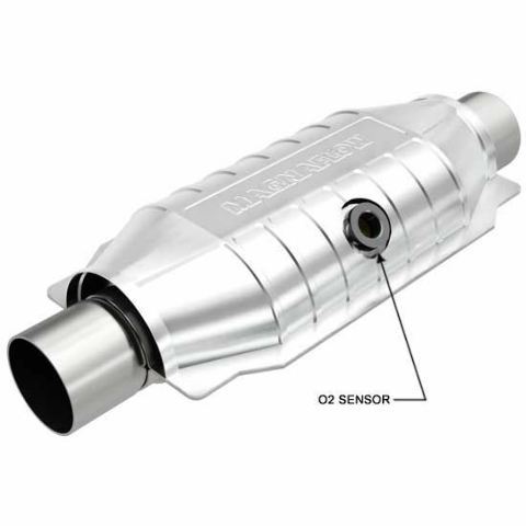 Magnaflow 94056 Universal Catalytic Converter 2.5" In 2.5" Out 16" Overall