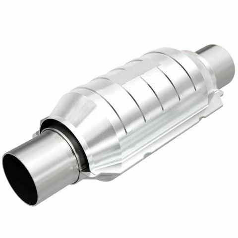 MAGNAFLOW UNIVERSAL CATALYTIC CONVERTER 2.5"IN/OUT,9" BODY,13"OVERALL #99206HM
