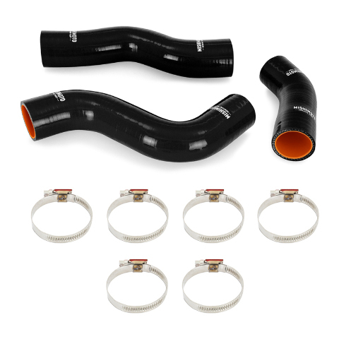 Mishimoto Fit 92-97 Land Cruiser 4.5L I6 Silicone Radiator Hose Kit - Black