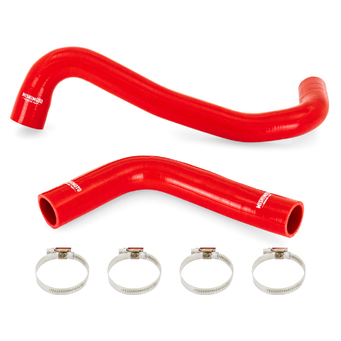 Mishimoto Fit 98-07 Land Cruiser 4.7L V8 Silicone Radiator Hose Kit - Red