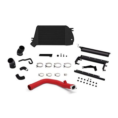 Mishimoto MMTMIC-WRX-15RBK Top-Mount Intercooler Kit Fit WRX 2015-2018