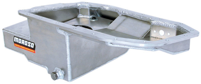 Moroso Fit Mitsu 2.0L DOHC Turbo 4G63 Kicked Out Baffled 6.25qt 6.5in Oil Pan