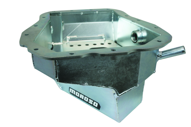 Moroso Fit Subaru EJ20/EJ22/EJ25 Deep Wet Sump 6qt 6-15/16in Steel Oil Pan