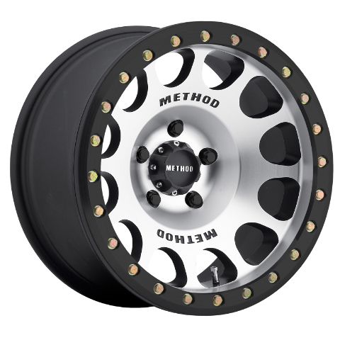 Method MR105 Beadlock 17x9 -38mm Offset 5x5 71.5mm Machined Wheel