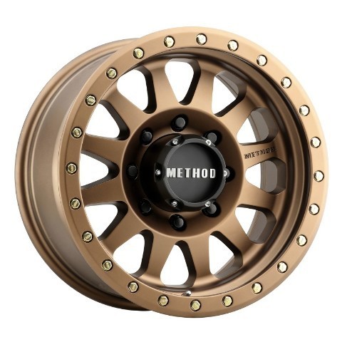 Method MR304 Double Standard 17x8.5 0mm Offset 8x6.5 130.81mm CB Wheel