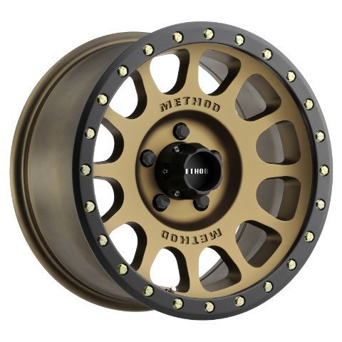 Method MR305 NV 17x8.5 0mm Offset 5x5 94mm Method Bronze/Black Street Loc Wheel