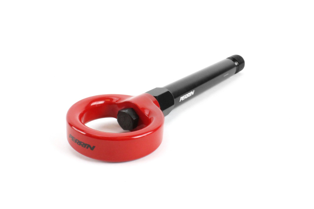 Perrin Fit 10th Gen Civic SI/Type-R/Hatchback Tow Hook Kit (Rear) - Red