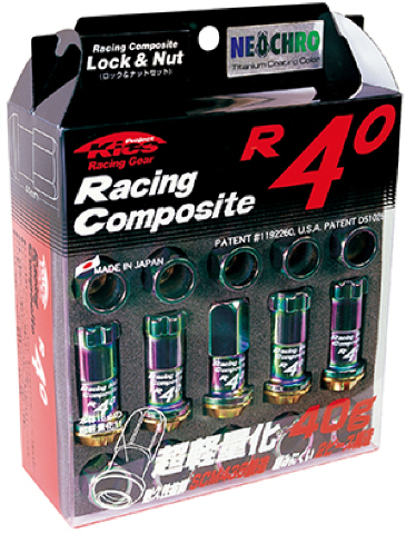 Project Kics 12x1.50 R40 Lug Nuts - Neorome (20 Pcs)