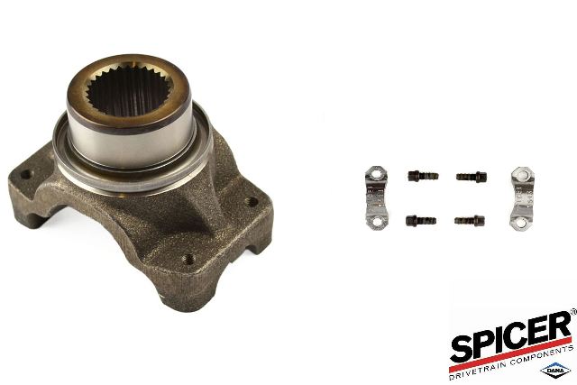 Dana 60 Or 70 1330 Pinion Yoke 29 Spline with Bolt and Strap Kit - OE Spicer