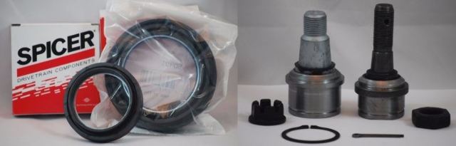 FORD 1998-04 F250 F350 SUPERDUTY DANA 50/60 FRONT AXLE TUBE SEAL/ BALL JOINT KIT
