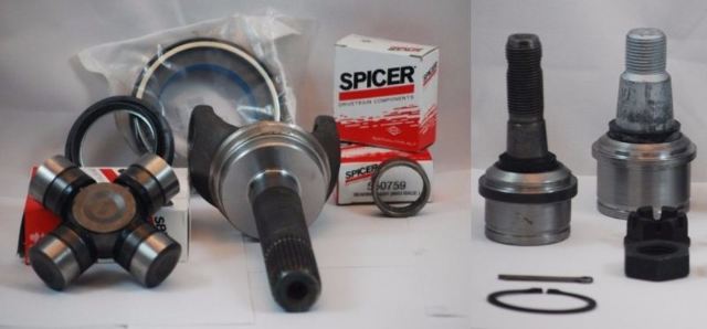 FORD 1998-04 F250 F350 SUPERDUTY DANA 50/60 AXLE STUB SHAFT/ BALL JOINT/SEAL KIT