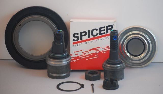 Fit Ford F250/F350 Dana Super 60 2005-2014 Front Axle Seals and Ball Joint Kit