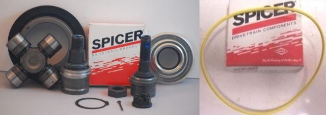 Ford F250/F350 Dana Super 60 2005-14 Front Axle Seal, U Joint, Oring,Ball Joints