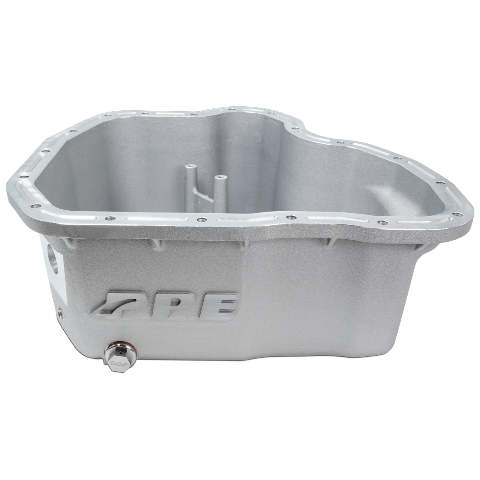 PPE Deep Engine Oil Pan - Raw 01-10 Chevy GMC Duramax (17 Hole)