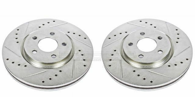 POWERSTOP AR8352XPR DRILLEDSLOTTED ROTOR PAIR