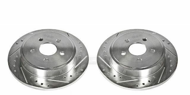 POWERSTOP AR8353XPR DRILLEDSLOTTED ROTOR PAIR