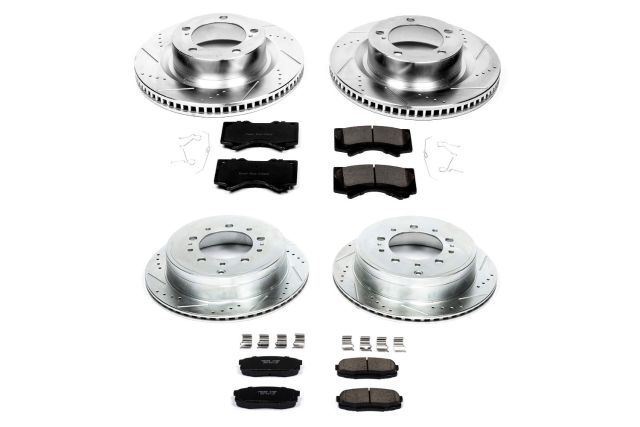 PowerStop for 16-18 Lexus LX570 Front &amp; Rear Z23 Evolution Sport Brake Kit