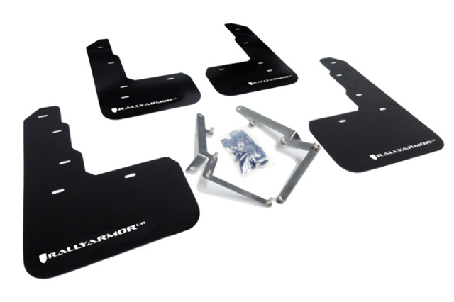 Rally Armor Fit 17-18 Honda Civic Type R (Type R Only) UR Black Mud Flap