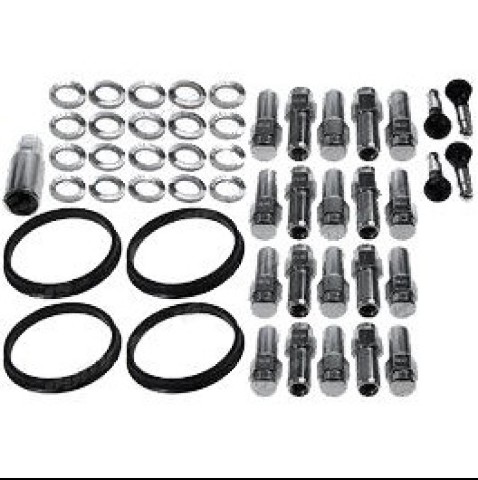 Race Star 1/2in Closed End Deluxe Lug Kit Direct Drill - 20 PK